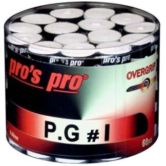 Pro’s Pro P.G. 1 White 60 overgrips